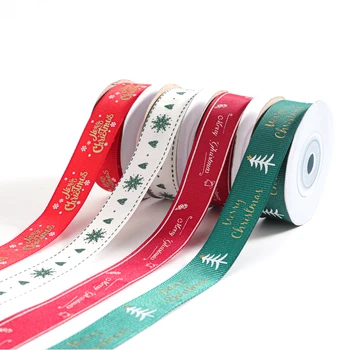 10Yard Vianočné Páse s nástrojmi Polyesterové Pásky Samoopaľovacie Páse s nástrojmi Vytlačené Vianočné Páse s nástrojmi Pre Vianočné Dekorácie DIY Šitie Textílie