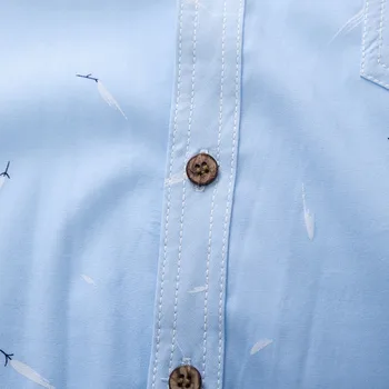 Fredd Marshall Jeseň Roku 2018 Nové Dlhý Rukáv Bežné Obchodné Pánske Šaty Tričko Celého Vytlačené Luxusné Tričko Značky, Pánske Oblečenie 178