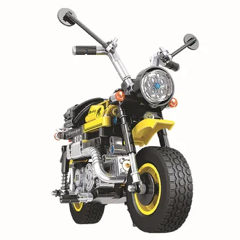 Víťaz 7071 402pcs Technic Mini Motocykel Motorke stavebným diy Tehla Model Tehly Inteligentné Hračky pre Deti,