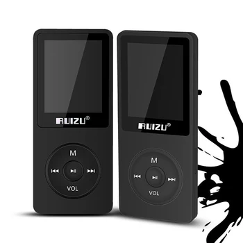 Pôvodné RUIZU X02 MP3 Prehrávač 8GB Prenosné Hudobné Lossless Audio Prehrávač s Obrazovkou Podpora, FM Rádio,Nahrávanie,E-Knihy,Hodiny, budík