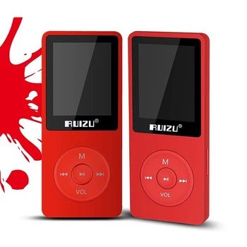 Pôvodné RUIZU X02 MP3 Prehrávač 8GB Prenosné Hudobné Lossless Audio Prehrávač s Obrazovkou Podpora, FM Rádio,Nahrávanie,E-Knihy,Hodiny, budík