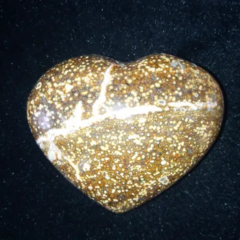 Prírodné Tichom kameň Jaspis srdci crystal kamenných minerálnych vzor crystal stonLove ornament