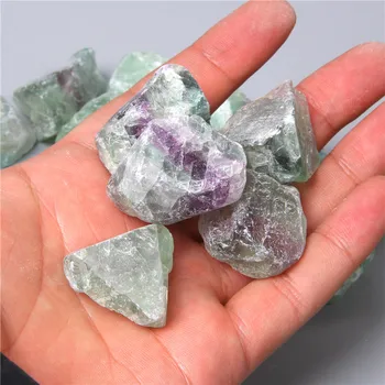 50g Prírodné Skalné Fluorite Amethysts Crystal Hrubý Kameň Surové Kamene, Nerastné Vzor Nepravidelný Reiki Liečenie Kameň Domova