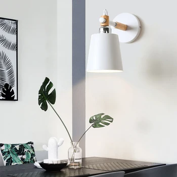 LED Nástenné svietidlo Priemyselné Nástenné Svietidlo Retro Stenu Sconce Vintage Wandlamp Nordic Zrkadlo Svetlo Domov Márnosť Svetlo Nočný Bar E27