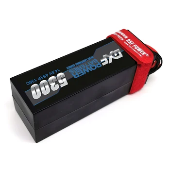 DXF 4S LiPo Batérie 14,8 V V 5300mAh 130C-260C Hardcase XT60 pre RC 1/10 Rozsahu, Trx, Stampede Auto