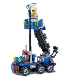 KAZI 163pcs deti Bloky narodeniny Vianočný darček Truck HOBBY hračky vzdelávacie stavebné bloky brinquedos kompatibilné Tehly
