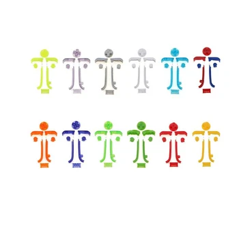 10 nastavenie veľa Multi-Farebné Tlačidlá Klávesnica L R B Tlačidlá Pre Gameboy Advance Tlačidlá Rám Pre GBA D Podložky Energie NA VYPNUTIE Tlačidlá