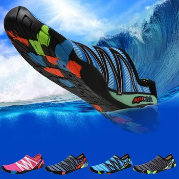 Unisex Pláži Vodné Topánky Rýchlo Sa Odparujúci Plávanie Aqua Topánky Prímorské Papuče Surfovať Proti Prúdu, Ľahké Športové Topánky Vody Tenisky
