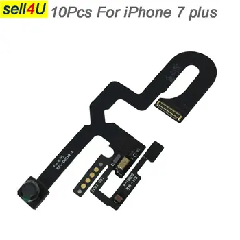 10Pcs Pre iPhone 7 plus Malé vga Kameru ,Proximity Senzor Svetla Flex Kábel Páse s nástrojmi opravy dielov