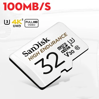 SanDisk Memory Card High Endurance Video Monitorovanie 32 GB, 64 GB MicroSD Karty SDHC/SDXC Class10 40MB/s TF Karta pre Video Monitoring