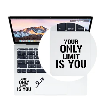 Seba-motivácia Sen Citát Trackpad Odtlačkový Notebook Nálepka pre MacBook Pro Air Retina 11 12 13 15 palcov Mac Touchpad Pokožky Nálepky