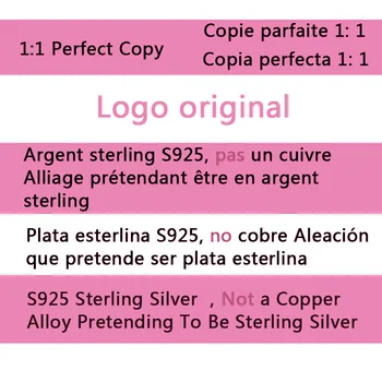 925 Sterling Silver 2020 Nové Jeseň Ružové Šumivé Koruny Solitaire Krúžok Pre Ženy Značky Originálne Prstene, Šperky Darček