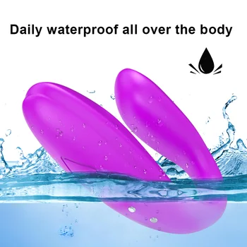 IKOKY Klitorisu Vibrátory sexuálnu Hračku Pre Ženy Bezdrôtový RC Dual Motorových G-Spot Vibrátor Silikónové Stimulátor U Shape 10 Frekvencia
