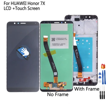 Pre Huawei Honor 7X LCD Displej Dotykový Displej Digitalizátorom. Montáž Opravy Dielov Pre Honor7X BND-AL10 BND-L21/L22 LCD Bezplatné Nástroje