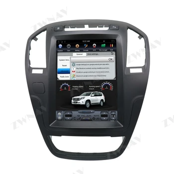 128G Tesla Verticl Obrazovky Na roky 2008 až 2010 2011 2012 2013 Buick Regal Android 9 multimediálny Prehrávač, GPS, Rádio Audio Stereo Hlava Jednotky