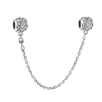 925 Sterling Silver Pripraviť Inšpiráciu Star Bezpečnosti Reťazca Jasné, CZ Zátka Charms Nosenie Náramku DIY Guľôčok pre Šperky Robiť