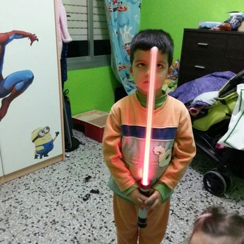 2 ks Lightsabers Chlapec Deti Blikajúce Meč Hračky, Cosplay Zábavné Laserový Meč Svetla Lightsaber Vianočný Darček