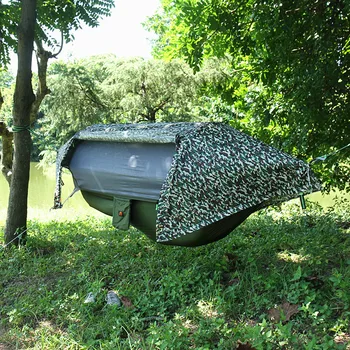 Multi-funkčné hmyzu čistý nepremokavé vetru ultralight padák hojdacia sieť leteckých stan Prenosné Outdoor Camping 270x140cm