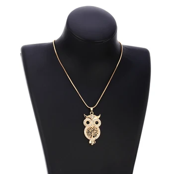 Luxusné Šperky Set pre Ženy, Malé Sova Prívesok Náhrdelník Drahokamu Kúzlo na Náramok Náušnice Pre Ženy Darček 2020
