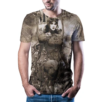 Vytlačené t-shirt pánske Retro dámske ležérne pánske T-shirt estetické krátky rukáv funny T-shirt 2020 letné T-shirt