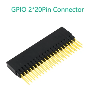 GPIO 2X20-Pin(40Pin), Extra Vysoký Žena Stohovanie Záhlaví, Akryl Základňu pre Raspberry Pi A+ Pi Model B+ Pi 2 3 4B