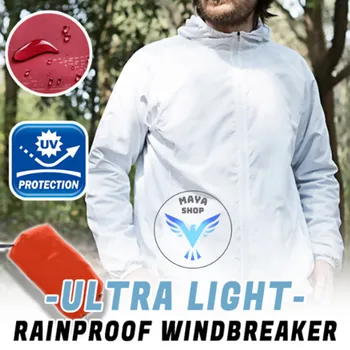 Hawcoar Muži Ženy Bežné Bundy Vetru Ultra-Light Rainproof Windbreaker Top Veľkoobchod Zadarmo Loď jaqueta masculino Z4