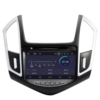 Android 10 PX6 Pre Chevrolet Cruze J300 J308 2012+ GPS Navigácia, Auto Rádio Stereo Auto DVD Multimediálne Auto Hráč HeadUnit 2DIN