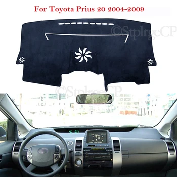 Panel Kryt, Ochranná Podložka pre Toyota Prius 20 2004~2009 autopríslušenstva Prístrojovej Doske Slnečník Koberec 2008 2007 2006 2005