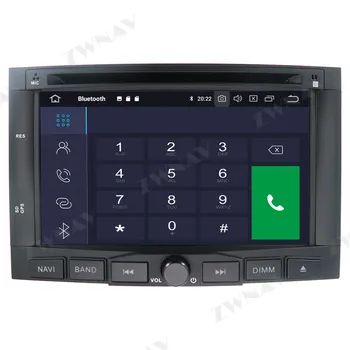 2 din PEUGEOT Peugeot 3008 5008 Android 10.0 multimediálny prehrávač obrazovka auto video, audio Rádio GPS navi základnú jednotku auto stereo