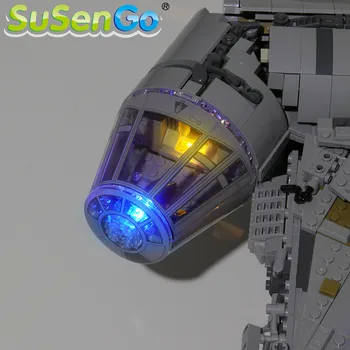 SuSenGo LED Svetlo Nastaviť Pre 75192 Star war Ultimate Tisícročia Kompatibilný s Falcon 05132 DG005 81085 , Č Model