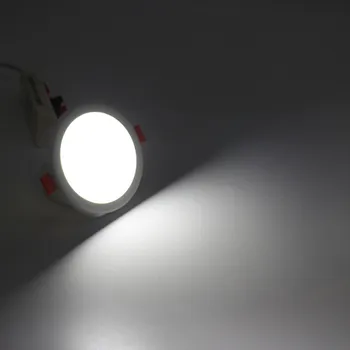 Ultra tenké Downlight žiarovka 6W 8W 15W 20W led stropné zapustené mriežky downlight slim kolo/Štvorcových panel svetlo S voľným Otvorenie diery