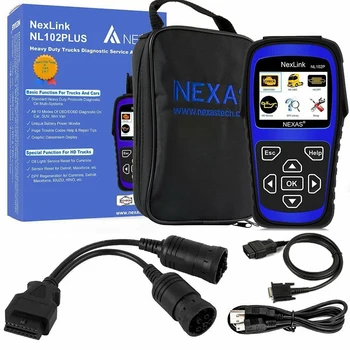 Nexas Nl102P Ťažkých Nákladných Diagnostický Scanner Car Code Reader Dpf Oilreset