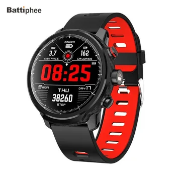 Battiphee Microwear Smartwatch L5 Muži Ženy Sportwatch Vodotesný IP68 Šport Režim Srdcového tepu Hudby Sociálne Správu Oznámiť
