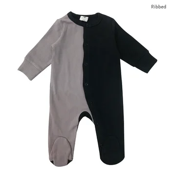 Dieťa romper pyžamá deti oblečenie, dlhé rukávy deti oblečenie baby kombinézu deti, chlapec a dievča oblečenie baby jumpsuit kolo krku