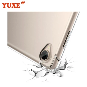 Kryt Na Huawei MediaPad M6 8.4 VRD-W10 AL10 Turbo vrd-w09 AL09 Tablet Prípade TPU Silikónový Transparentný Slim Airbag Kryt Proti pádu