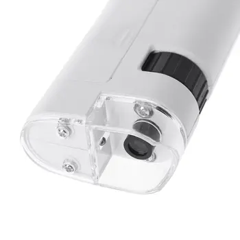 80-120X LED Mobilný Telefón Mikroskopom Univerzálny Klip Mobil Šošovky zväčšovacieho skla s LED Svetlo, Lupa Loupe Optický Zoom Ďalekohľad