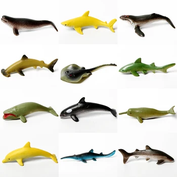 Podvodná Hlboké Morské Tvory Tropických rýb,Žralokov Zvierat Akčné Figúrky Morských Tvorov, Vzdelávacie Hračky pre Deti-Najrôznejších Štýlov