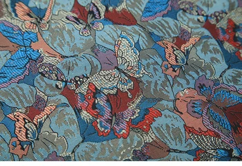 90x100cm dvore farbené žakárové gobelín satin 3D žakárové brocade textílie pre šaty vankúš opony tabuľka patchwork o meter