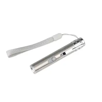 3 in1 500LM Mini USB Baterka Hliníkovej Zliatiny USB Nabíjateľné LED Laserové Učiť & UV Pochodeň Pen & Baterka Multifunkčné Svietidlo