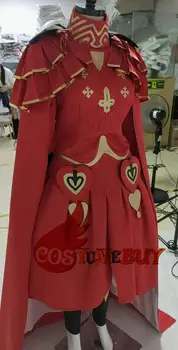 CostumeBuy Oheň Emblem: ThreeHouses Cosplay Edelgard Von Hresvelg Fresberg Čas Preskočiť Jednotné Halloween Oblek, Kostým Zákazku