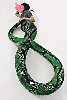 Super dlhý chvost hada plavky dospelých dieťa plávanie potápanie profesionálne python cosplay realistické hadí vzor fáze výkonu