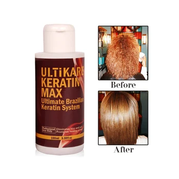 100 ml 12% Formaldehyd Brazilian Keratin Treatment Narovnať Odolné Výrobky na Starostlivosť o Vlasy pre Poškodené Vlasy Doprava Zadarmo
