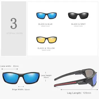 Polarizované slnečné Okuliare Mužov Nočné Videnie Jazdy Športové Slnečné Okuliare Ženy Dovolenky, Luxusné Značky Dizajn Gafas s Logom Longkeeper