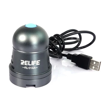 RELIFE RL-014A Vytvrdzovanie UV lampa USB Prenosné Nastaviteľné UV Lepidlo Zelený Olej, Liečivé Svetlo