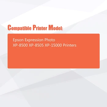 14Pack 378XL Kompatibilný Cartridge Pre Epson Expression E378XL Foto XP-8500 XP-8505 XP-15000 tlačiareň 378