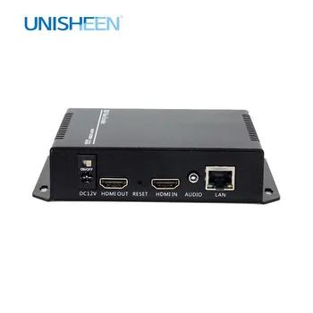 Unisheen SRT RTSP RTMPS UDP ONVIF 1080p H. 265 H. 264 IPTV Video Encoder HDMI Slučky Zero-Mas Youtube, Facebook Wowza Vmix Wirecast