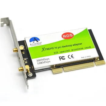 WTXUP pre Atheros AR9223 802.11 n/b/g 300Mbps Ploche PCI Bezdrôtový WiFi Adaptér PCI WiFi Karta WLAN pre SNSĽP/Windows XP/7/8/10