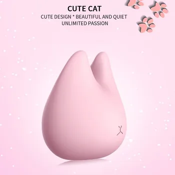 Mini Cat Vibrátory pre Stimuláciu Klitorisu Silikónový Vibrátor Nepremokavé Sexuálne Hračky pre Páry Darček Magnetické Poplatok Masturbator