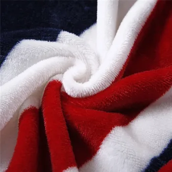 2020 Britskej Vlajky/American Flag Multifunkčné Prikrývky Mäkká Flaušová Tenké Pléd, Tlač Vzduchu Gauč Hodiť Deka