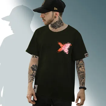 Motýľ Grafické Tričko Nadrozmerné Goth Punk Dámske Oblečenie 2021 Letné Módy Pár Oblečenie, Streetwear Gotický Ženy Tričko